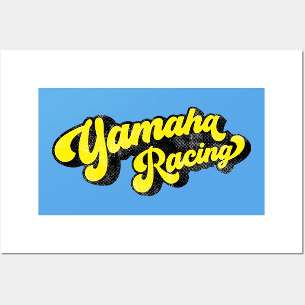 70's Yamaha Racing Wall Art by derekcreates